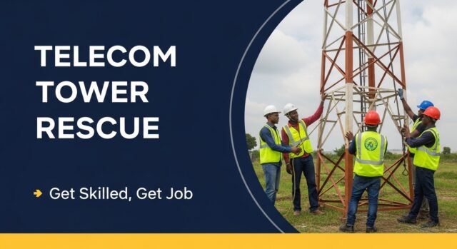 Telecom Tower Rescue Training