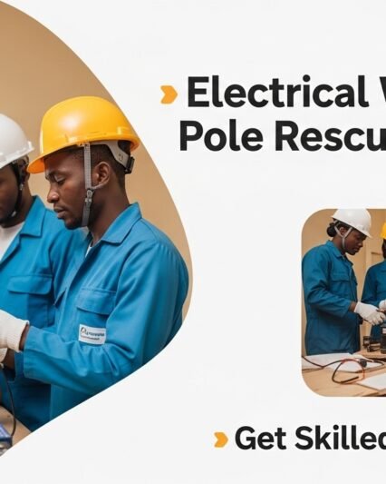 Electrical Workers Pole Rescue Training